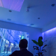Illustration for article titled Eyes On: Sony's Ultra Short-Throw 4K Projector Sure Lights Up a Room
